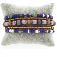 Armbanden Set Paars [5]