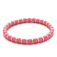 Armband Boho Hot Pink