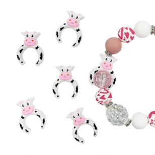 Kraal Siliconen Koe 30x25mm