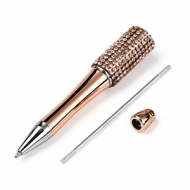 Kralen-pen Rhinestone Rose