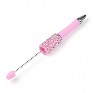 Kralen-pen Glitter Roze