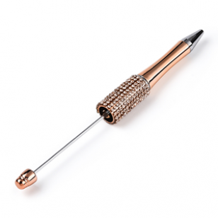 Kralen-pen Rhinestone Rose