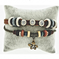 Armband Leer Surf  #11