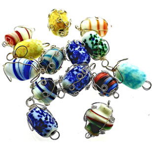 Lampwork Grote Kralen Mix 9x