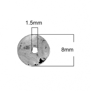 Kralen Wave 8mm 25 stuks