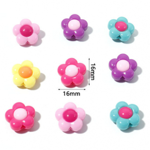 Kraal Acryl Bloem 16mm