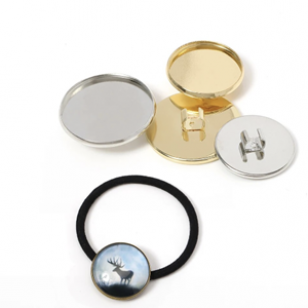 Cabochon Goud 25mm Knijp