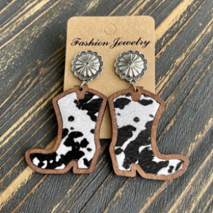 Oorbellen Cowboy Laarzen #11