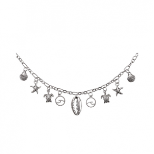 Enkelband met Bedels Strand