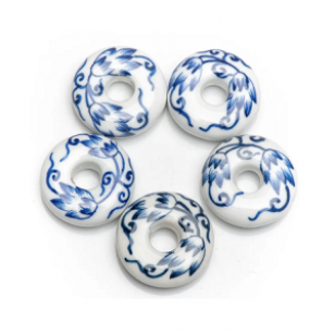 Hanger Porselein Delfs Blauw