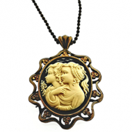 Ketting Medaillon Two Sisters