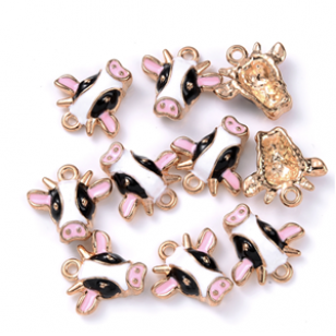 Bedel Koe Emaille Goud