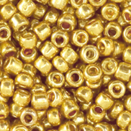 Rocailles 4mm  Gold Metallic
