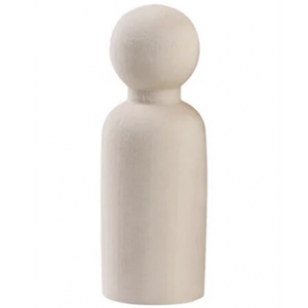 Houten Pop Naturel Boy