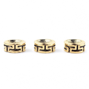 Kralen Goud Sign 6mm 20x