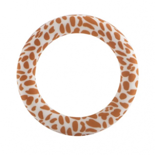 Bijtring 65mm Siliconen Giraf