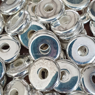 Acryl Munt Kralen 15mm- 5x