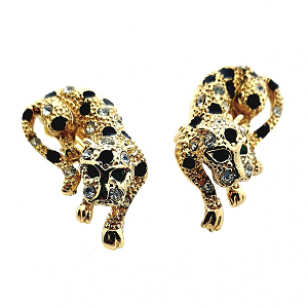Collier & Oorbellen Tijger Swarovski