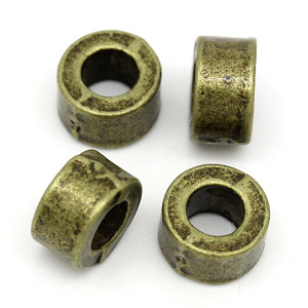 Kralen Brons 6x3mm-50x