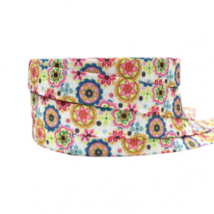 Elastisch Lint Bohemian Flower pmter