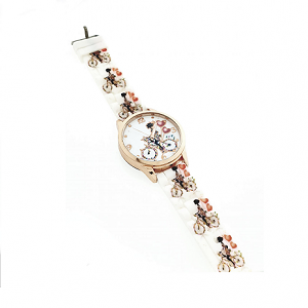 Horloge Siliconen Fiets Hart