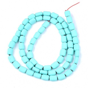 Kralen Hematiet Painted 6x4mm