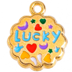 Bedel 14K Lucky 16x13mm