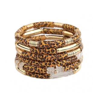 Kraal Buis Acryl Leopard 35mm