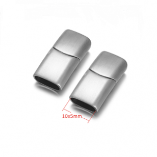 Sluiting Magneet Rvs 10x5mm
