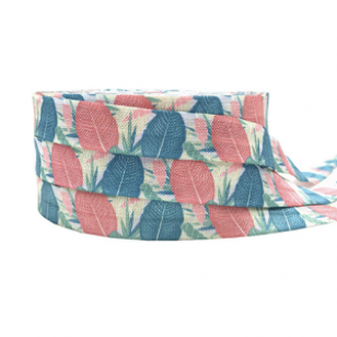 Elastisch Lint Leaf - per meter
