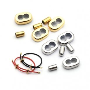 Stopper met Eindkap set Rvs