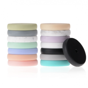 Schijfje Plat Siliconen 25mm