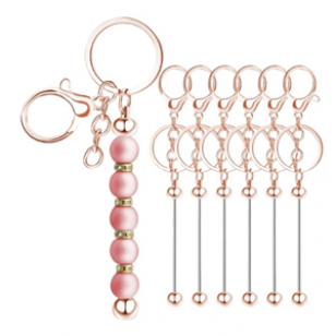 Rijgbare Sleutelhanger Rose