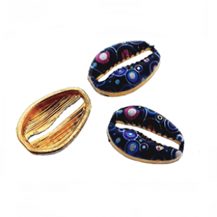 Tussenstuk Schelp Emaille #A