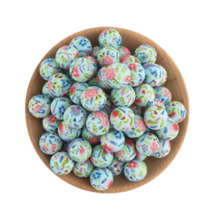 Kraal Siliconen Rozen 12mm