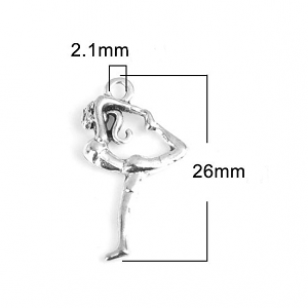 Bedel Turnen 26x14mm
