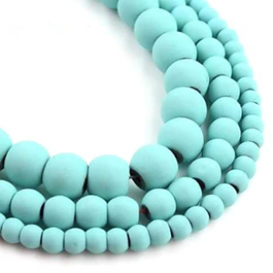 Kralen Hematiet Turkoois 6mm