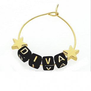 6 x Gouden Wijnring 29mm