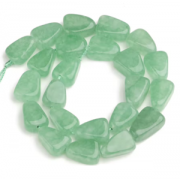 Kralen Chalcedone 16x12mm Groen