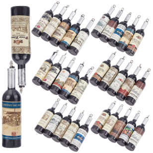 Bedel Wijnfles Rood 54x11mm