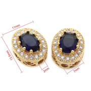Kraal 18K Zirkonia Sapphire