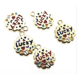 Bedel 14K Lucky 16x13mm