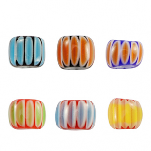 Kralen Millefiori 6x7mm 35x