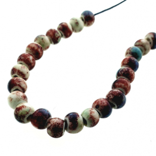 Kralen  Keramiek 8mm 10x