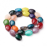 Glas Kralen Pearl Ovaal 24 stuks