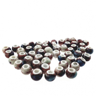 Kralen  Keramiek 8mm 10x