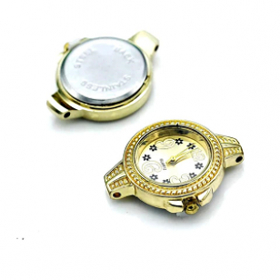 Horloge Kast 35x28mm Goud