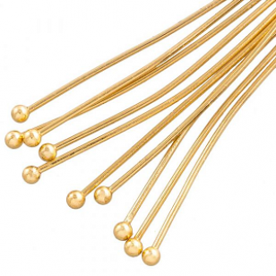 Nietstiften Brass Bol 5cm 15x
