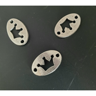 Tussenstuk Kroon 22x15mm