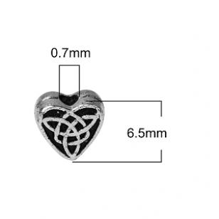 Kraal Celtic Hart 6.5x6mm